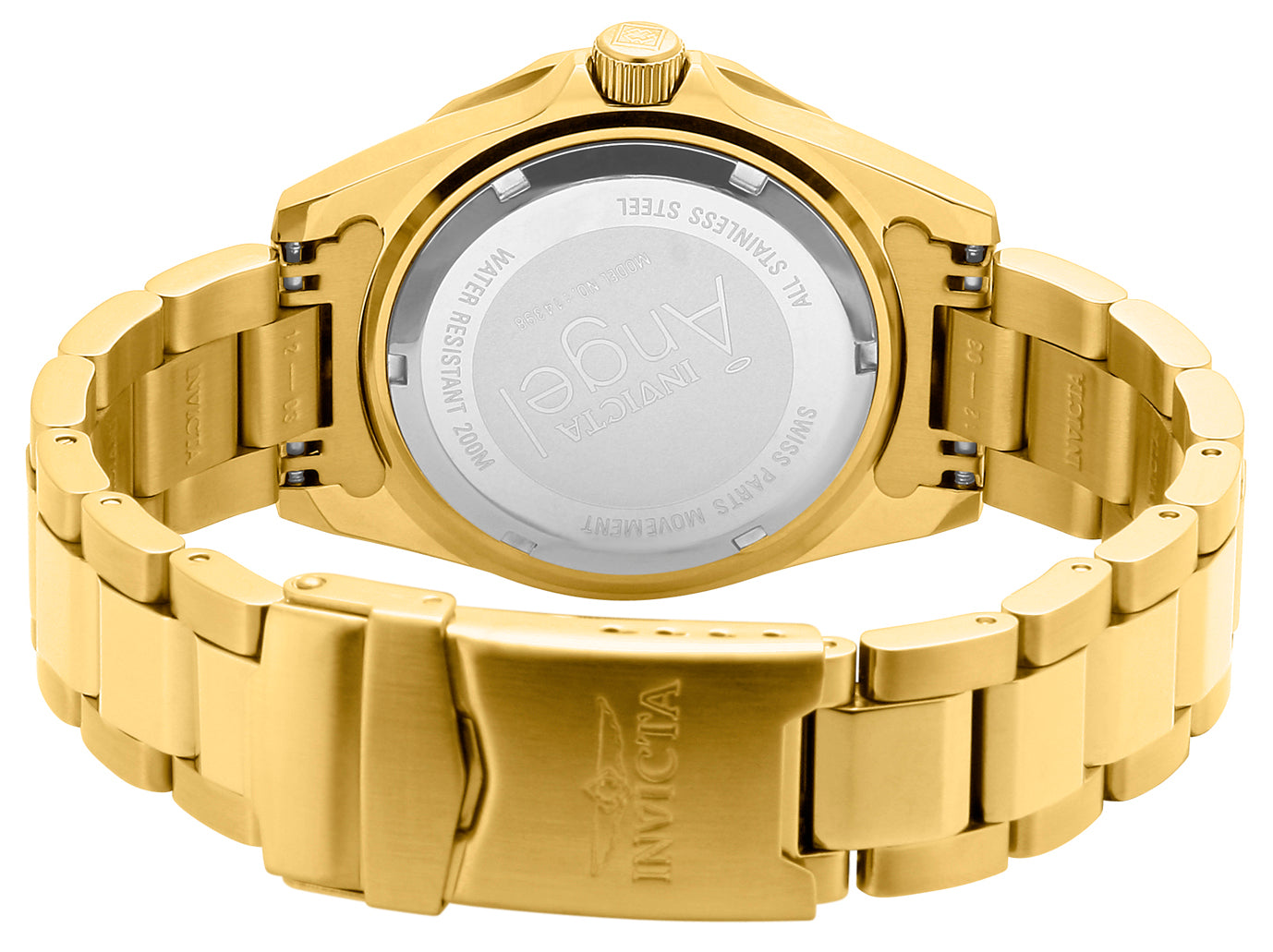 Invicta Angel Women's Watch - 38mm, Gold (14397)