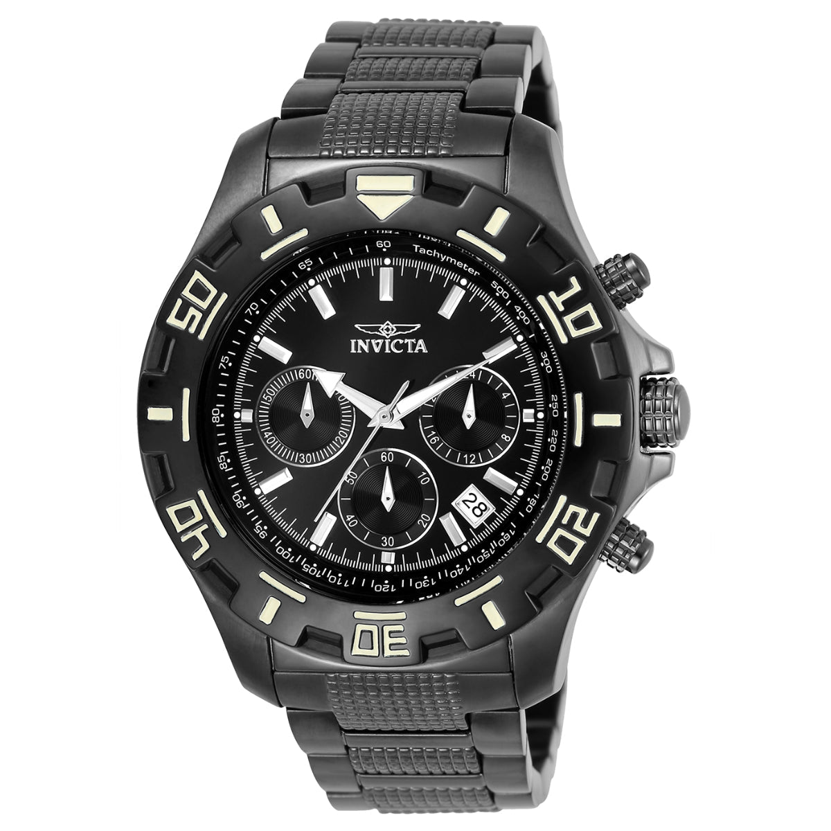Invicta Specialty Kinox Men's Watch - 46mm. Black. Gunmetal (6412)