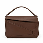 Technomarine Folded Muse Handbag - Coffee (TM-WBAG-002)