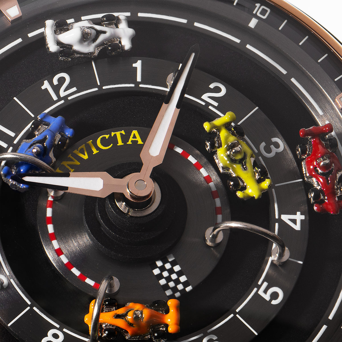 Invicta Racing Automatic Men's Watch - 46mm. Navy Blue with Interchangeable Strap (69135)