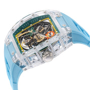 Invicta Artist Radian Prism Automatic Men's Watch w/Skeleton Dial and K9 Sapphire Crystal Case - 42mm. Blue (69138)