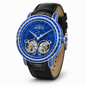 Invicta Objet D Art Lithocrat Automatic Men's Watch - 45mm. Black with Interchangeable Strap (69455)
