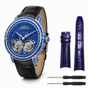 Invicta Objet D Art Lithocrat Automatic Men's Watch - 45mm. Black with Interchangeable Strap (69455)