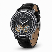 Invicta Objet D Art Lithocrat Automatic Men's Watch - 45mm, Black with Interchangeable Strap (69458)