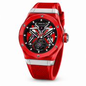Invicta Celestial Orbitha Automatic Men's Watch w/ Skeleton Dial - 45mm, Red (69542)