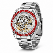 Invicta Objet D Art Excelsior Automatic Men's Watch w/ Skeleton Dial - 43mm, Silver (69596)
