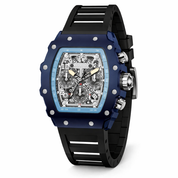 Invicta Racing Night Fall - Nitro Gen Men's Watch  43mm. Dark Blue. Grey (69707)