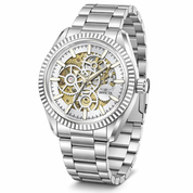 Invicta Objet D Art Glyph Automatic Men's Watch w/ Skeleton Dial - 43mm. Steel (69751)
