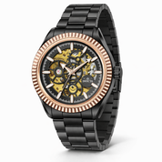 Invicta Objet D Art Glyph Automatic Men's Watch w/ Skeleton Dial - 43mm. Black (69757)