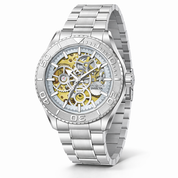 Invicta Objet D Art Glyph Automatic Men's Watch w/ Skeleton Dial - 43mm. Steel (69758)
