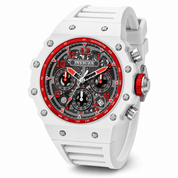 Invicta Racing Apexium Unisex Watch - 41mm, White (69781)