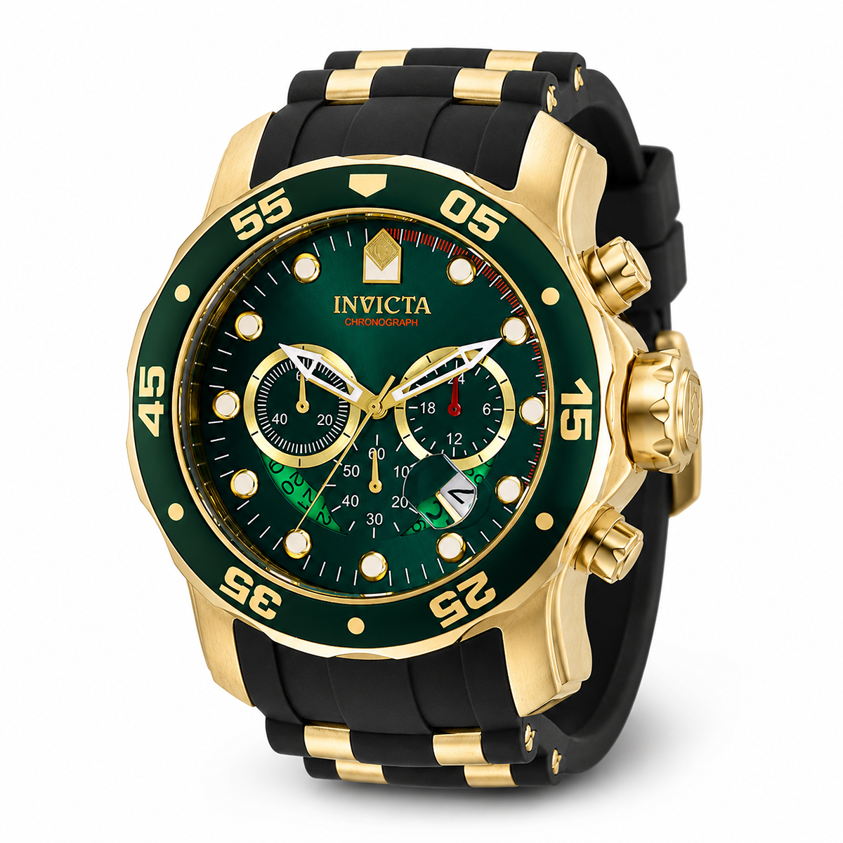 Invicta Pro Diver SCUBA Men's Watch - 48mm. Gold, Black (ZG-6984)