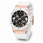 Invicta Celestial Orbitha Automatic Men's Watch - 45mm, White with Interchangeable Strap (70106)