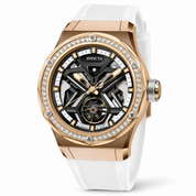 Invicta Objet D Art Diamond Automatic Men's Watch - 45mm, White with Interchangeable Strap (70138)