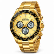 Invicta Specialty Digital Men's Watch - 43mm, Gold (70884)