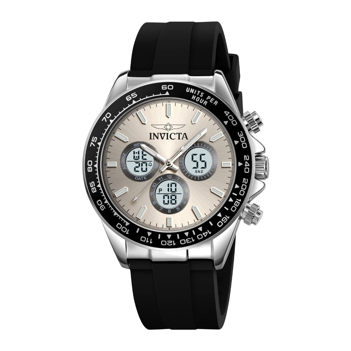 Invicta Specialty Digital Men's Watch - 43mm, Black (70888)