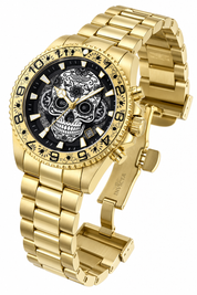 Invicta Pro Diver Dia De Los Muertos Men's Watch - 43mm, Gold (48951)