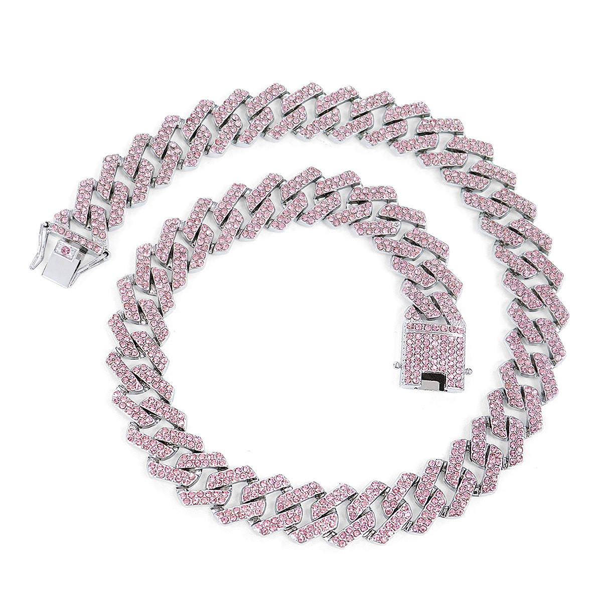 Invicta Elements Men's XL Drip Chain Necklace, Rosé Chrome (80927)