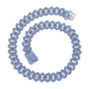 Invicta Elements Men's XL Drip Chain Necklace, Ice Blue Mink (80928)