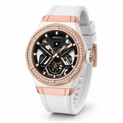 Invicta Objet D Art Diamond Automatic Men's Watch - 45mm, White with Interchangeable Strap (70131)