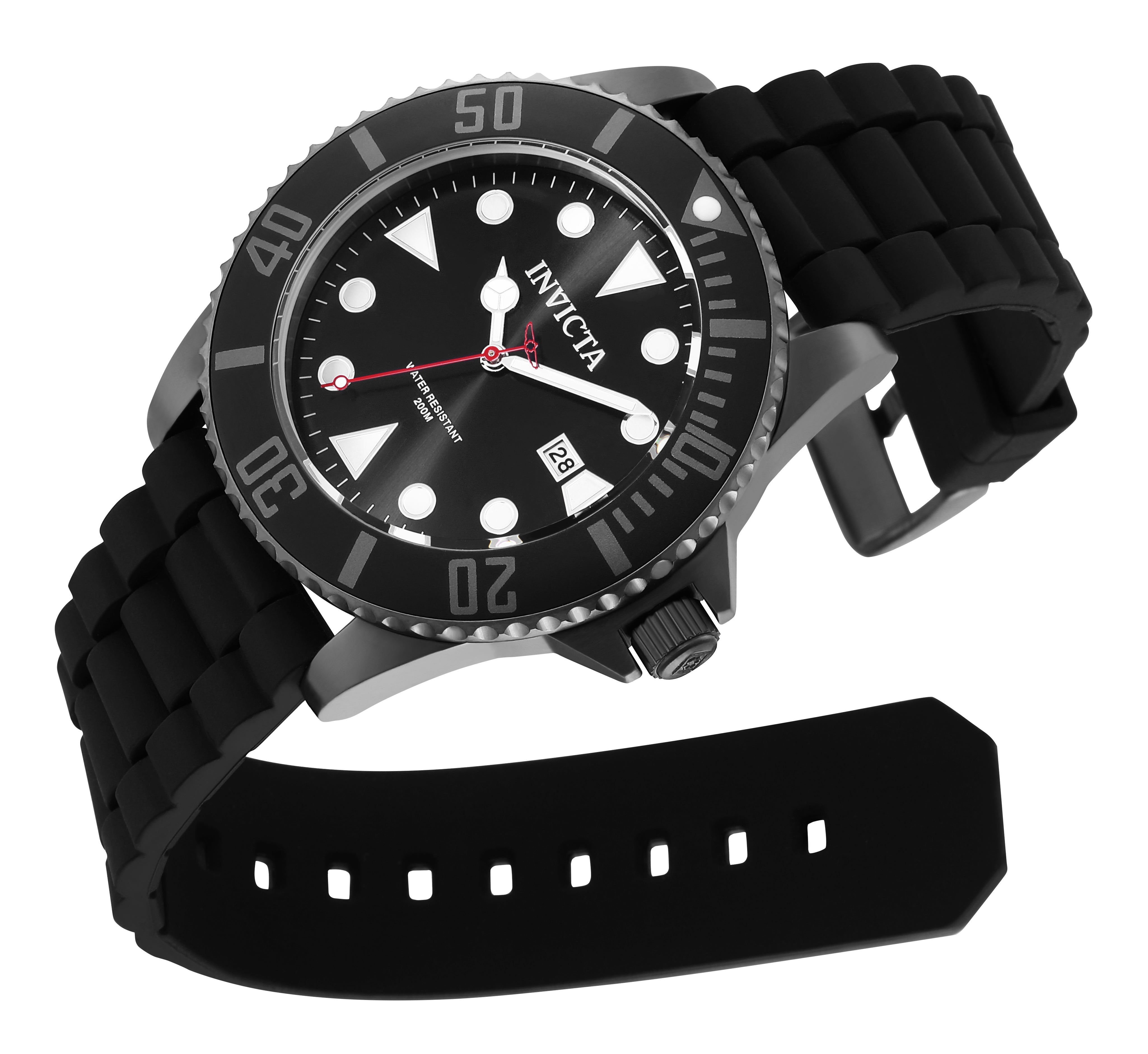 Invicta Pro Diver Men's Watch - 44mm, Black (90305)