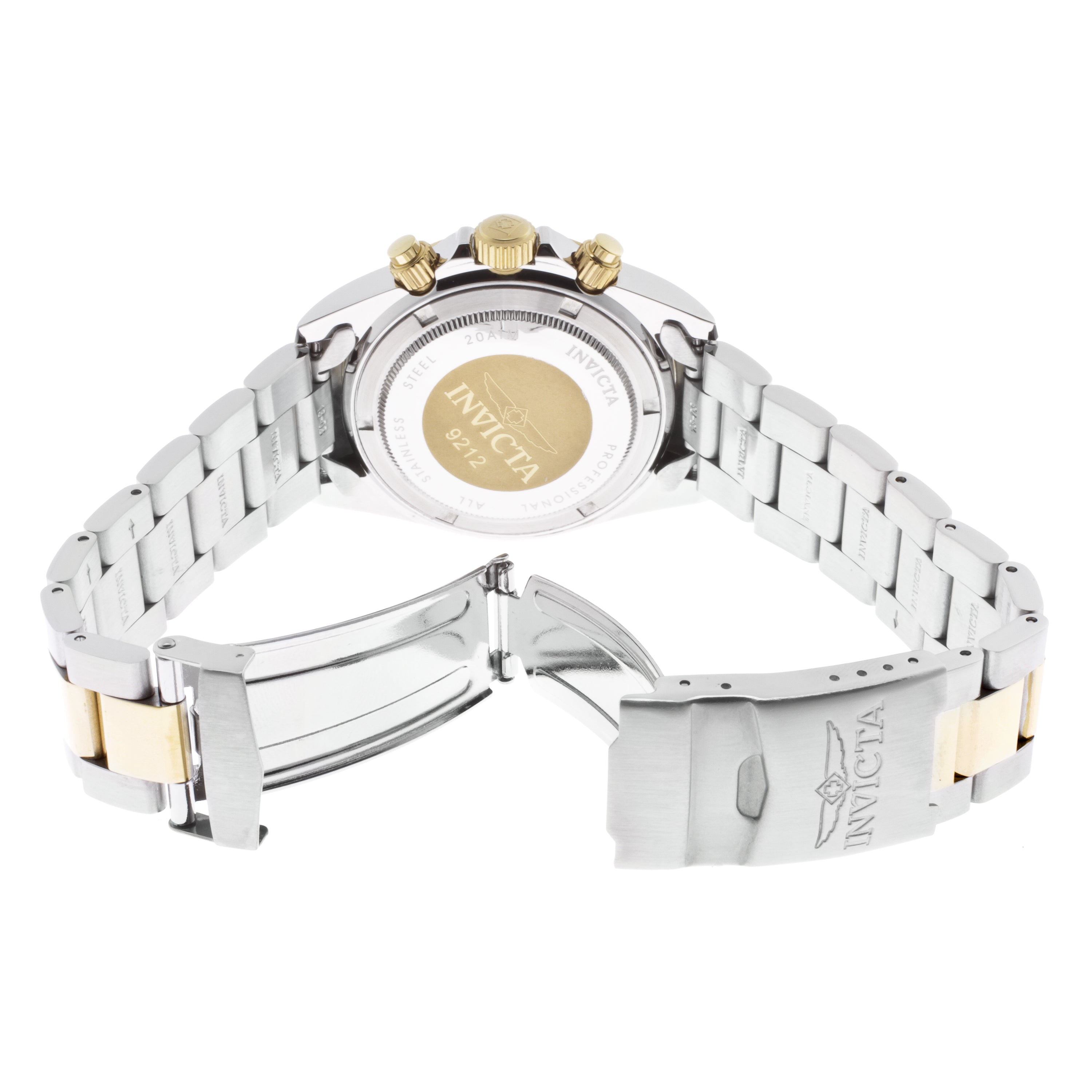 Invicta Speedway Torvane Men's Watch - 39.5mm, Steel, Gold (9212)