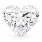 2.63 Carat Heart White Lab Grown Diamond F Color VVS2 Clarity IGI Certificate #700546992