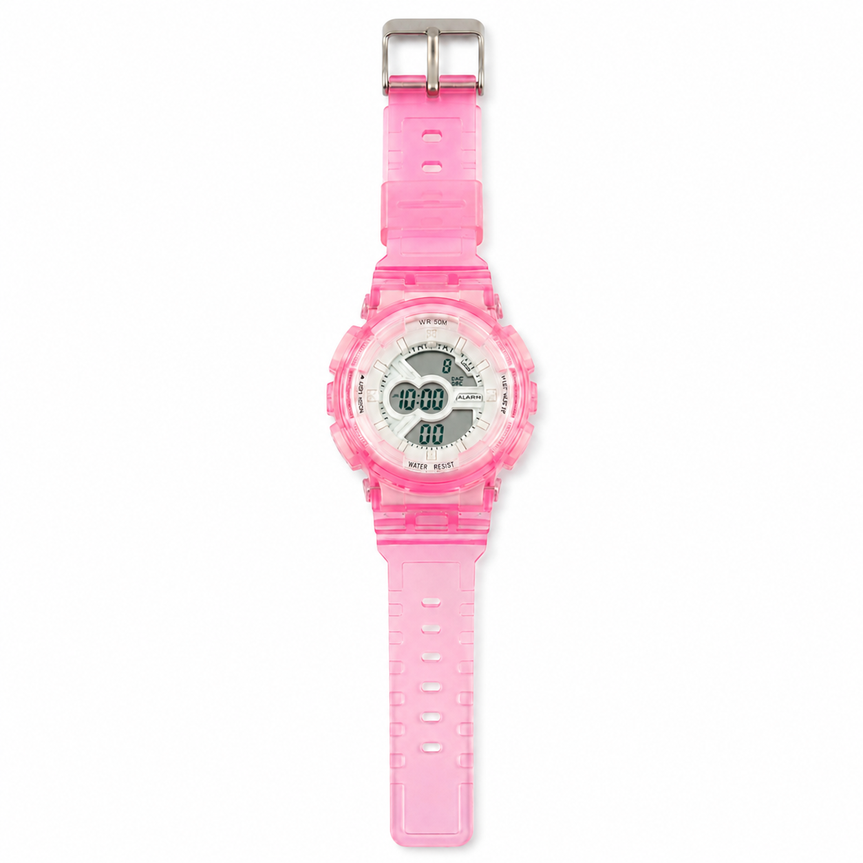 Set Activa Nitro Drift Limited Edition X Invicta  - Digital Unisex Watch - 43mm, Pink (ACW-GA-L-502)