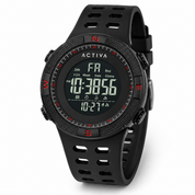 Activa X Invicta Digital Essentials Men's Watch - 50mm, Black (ACW1915MC-006)
