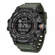 Activa Strike X Invicta Digital Men's Watch - 56mm. Green (ACW8020-003)