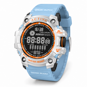 Activa X Invicta Digital Men's Watch - 56mm. Light Blue (ACW8020-008)