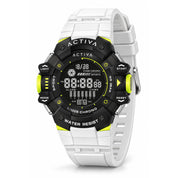 Activa X Invicta Digital Essentials Digital Unisex Watch - 50mm, White (ACW8050-003)