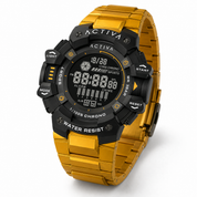 Activa X Invicta Digital Essentials Men's, Women's Watch - 50mm, Orange (ACW8050-007)