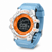 Activa Summit X Invicta Unisex Digital  Watch - 50mm. Light Blue (ACW8082-012)