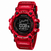 Activa X Invicta DIGITAL ESSENTIALS - Digital Men's, Women's Watch - 50mm, Red (ACW8082-032)