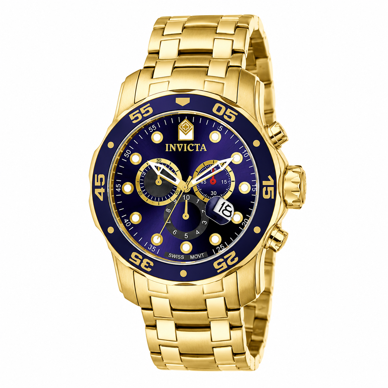 Open Box Invicta Pro Diver SCUBA Men's Watch - 48mm. Gold (AIC-0073)