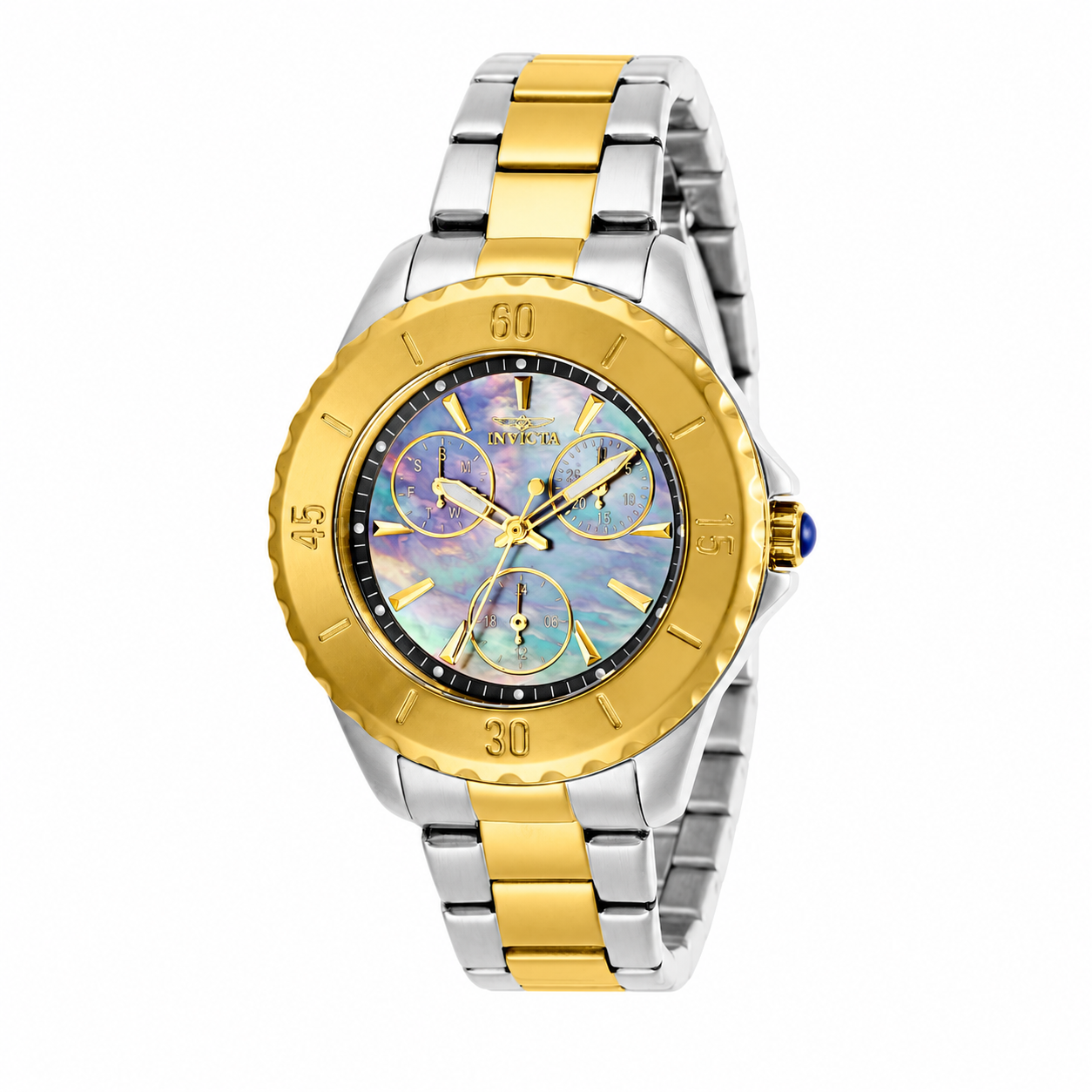Open Box Invicta Angel Altilux Women's Watch - 38mm, Steel, Gold (AIC-29112)