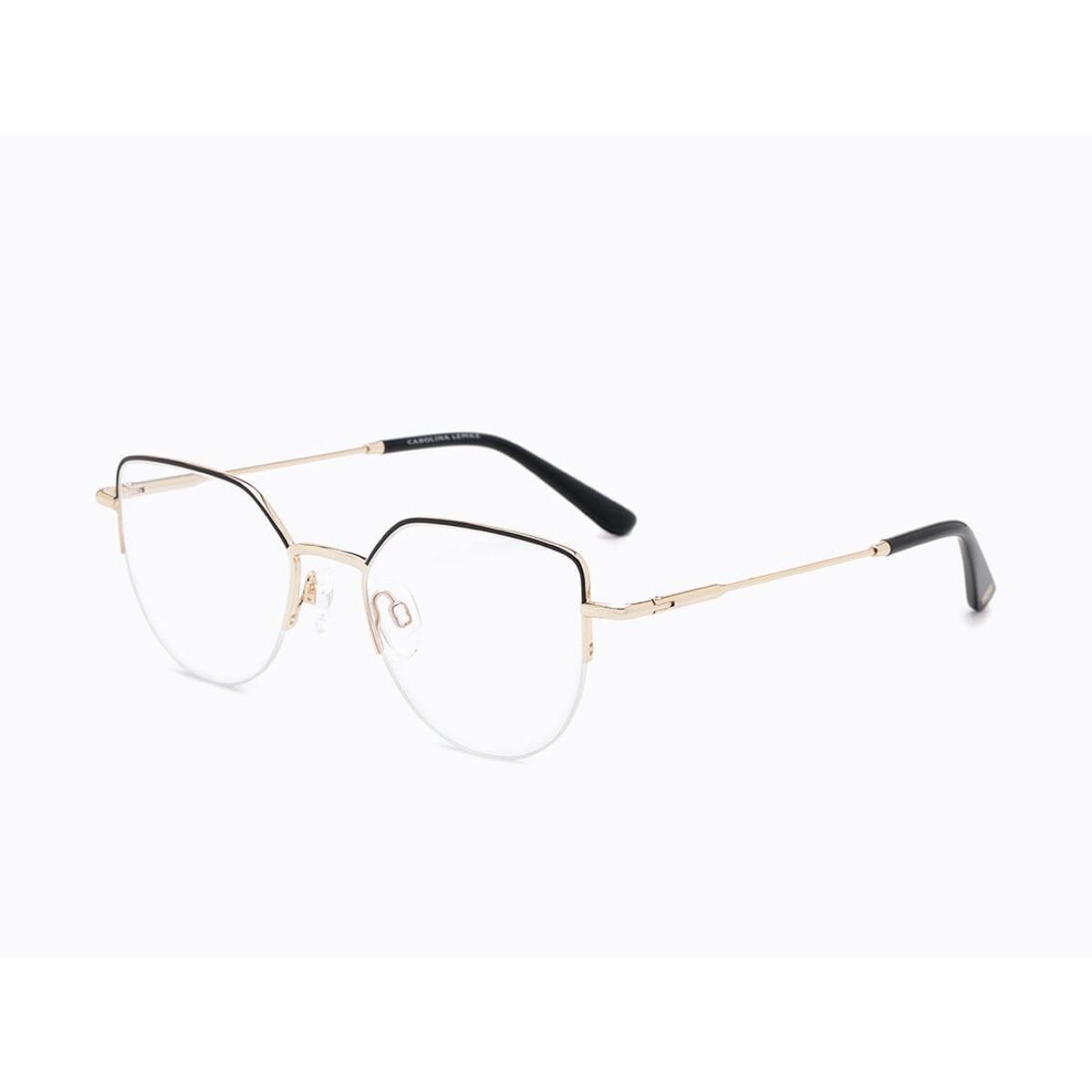 Invicta Berlin Eyewear X CL - Nova, Shiny Light Gold/Shiny Black + Free Luxury Premium Case(CL4102-04)