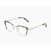Invicta Berlin Eyewear X CL - Kyla, Blue Colorful Demi + Free Luxury Premium Case(CL4174-07)
