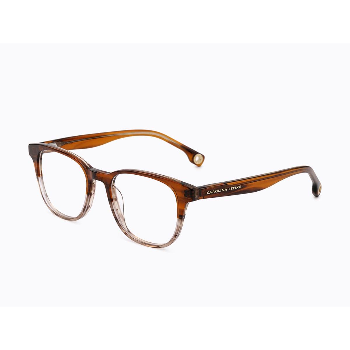 Invicta Berlin Eyewear X CL - Geo, Ocean Trans Brown Stripes To Grey Stripes + Free Luxury Premium Case(CL4246-04)
