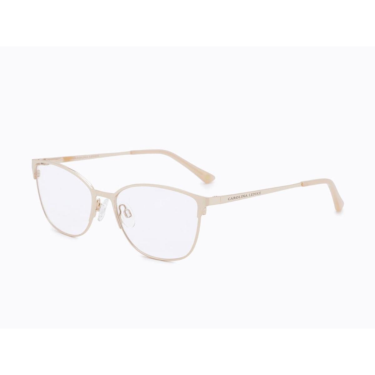 Invicta Berlin Eyewear X CL - Beauty, Shiny Light Gold + Free Luxury Premium Case(CL4302-01)