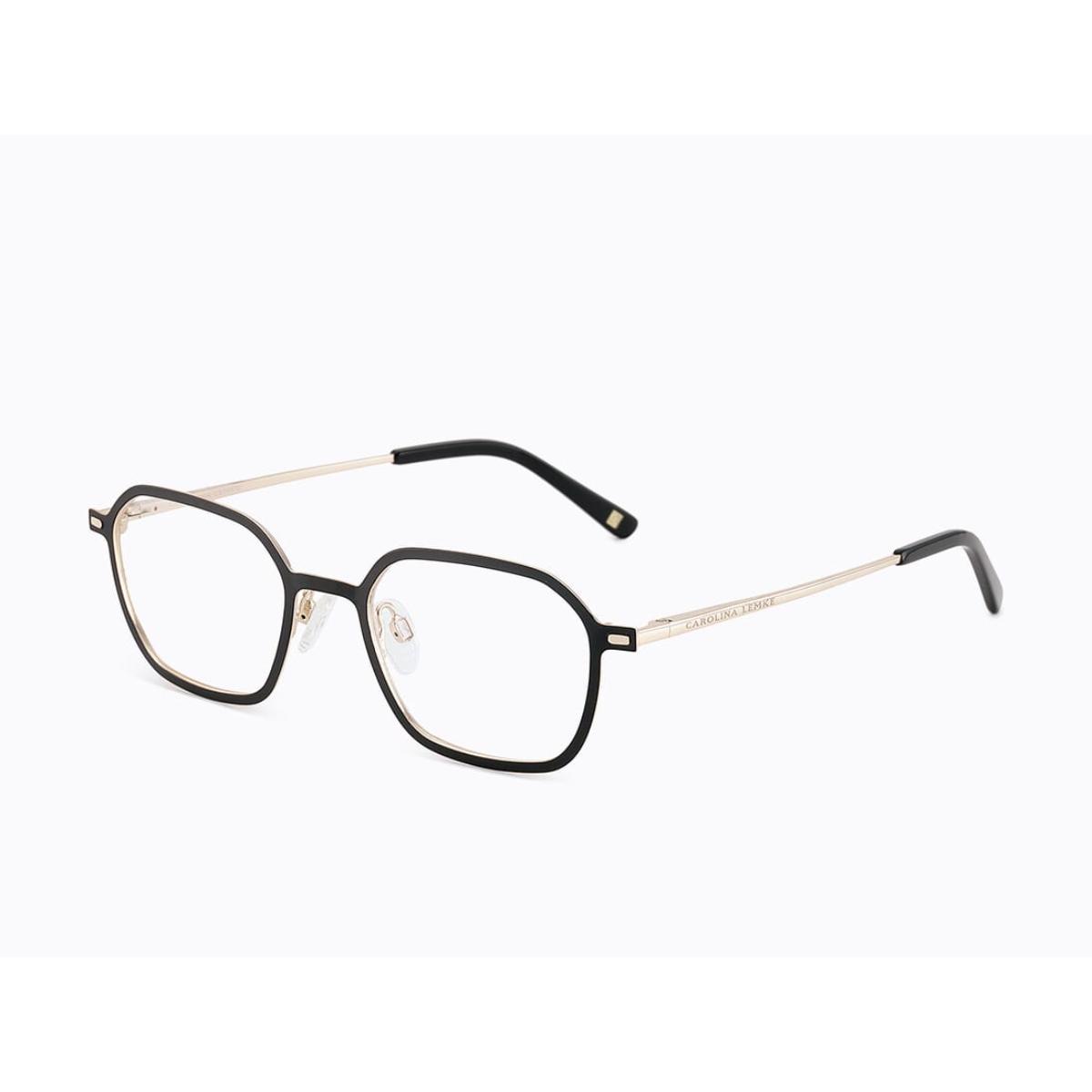 Invicta Berlin Eyewear X CL - Jaimee, Matt Black On Shiny Gold + Free Luxury Premium Case(CL4455-02)