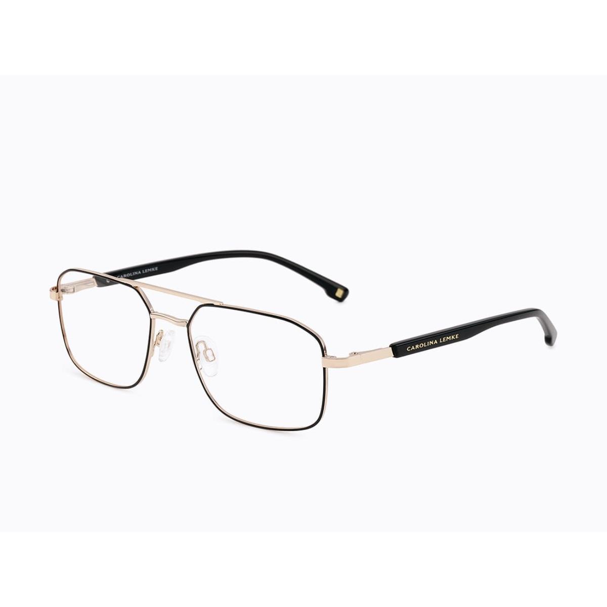 Invicta Berlin Eyewear X CL - Johnny, Shiny Black/Shiny Gold + Free Luxury Premium Case(CL4465-02)