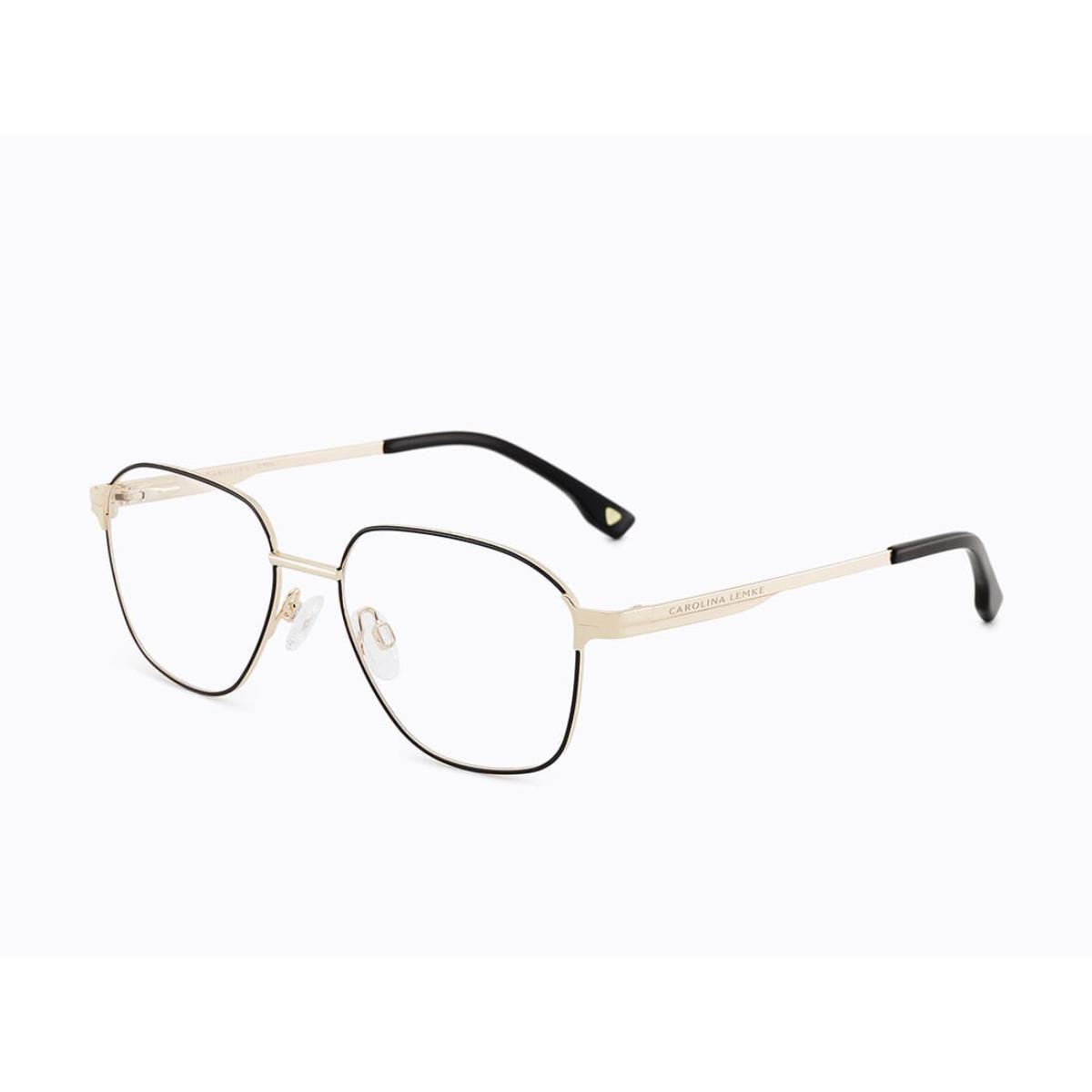 Invicta Berlin Eyewear X CL - Damien, Shiny Light Gold/Shiny Black + Free Luxury Premium Case(CL4569-02)