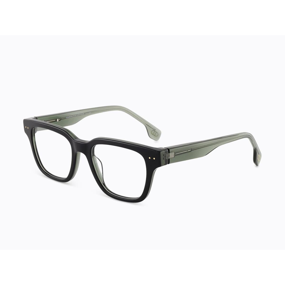 Invicta Berlin Eyewear X CL - Klemi, Black-Transparent Olive + Free Luxury Premium Case(CL4580-01)