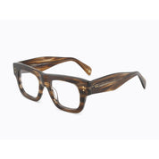 Invicta Berlin Eyewear X CL - Quantum, Brown Lines + Free Luxury Premium Case(CL4662-02)