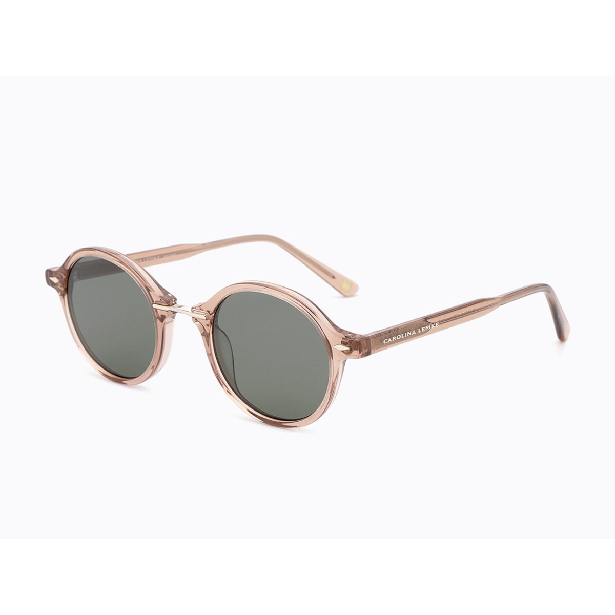 Invicta Berlin Eyewear X CL - Jean Transparent. Champagne. Dark + Free Luxury Premium Case (CL9159-02)
