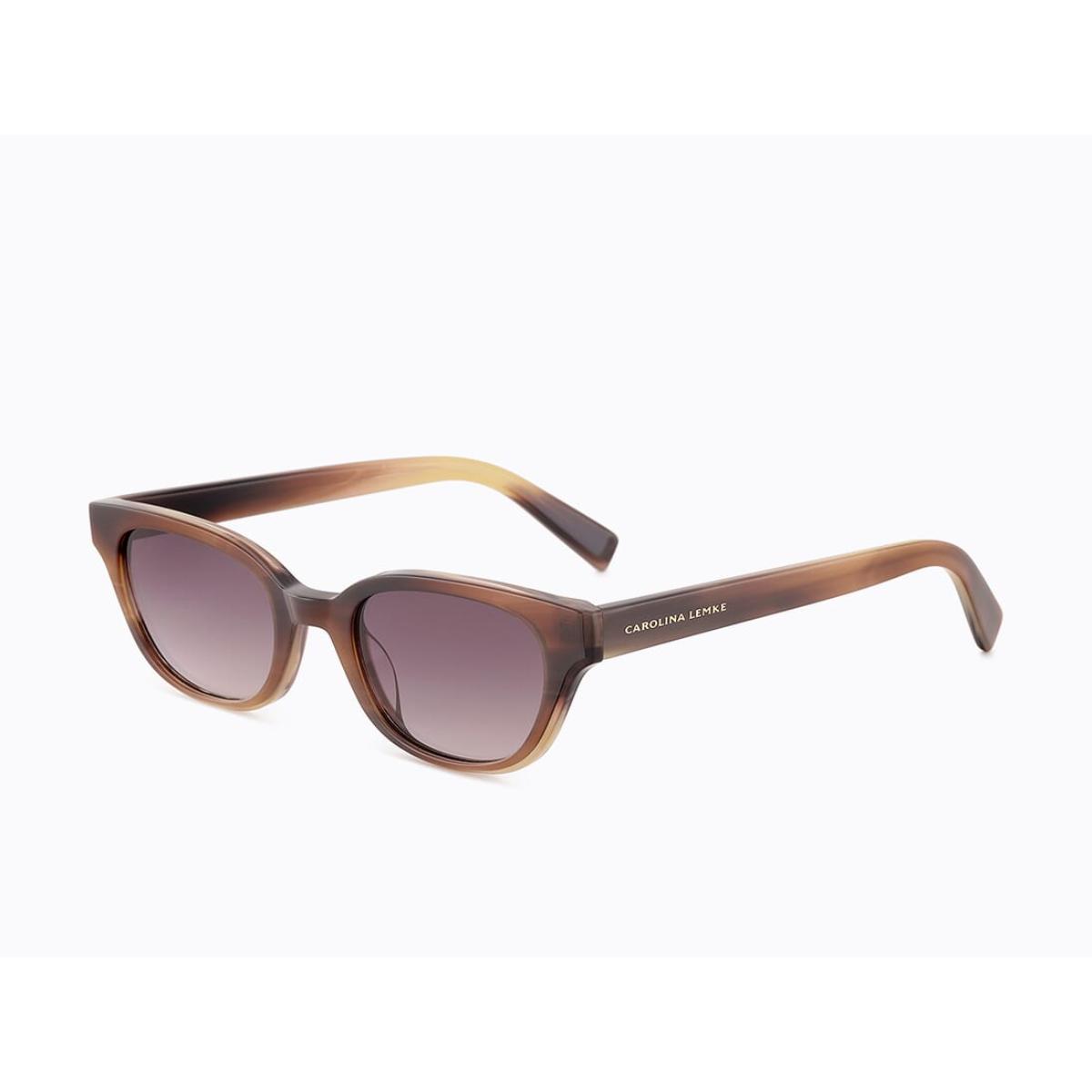 Invicta Berlin Eyewear X CL - Payton, Milky Brown Lines + Free Luxury Premium Case(CL9553-03)