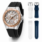 Invicta Speedway Pentora Men's Watch - 45mm, White, Blue, Black with Interchangeable Strap (51129)
