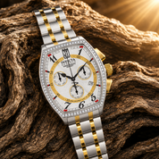 Invicta JT Elyx 1.2 CT Certified LG Diamond Men's Watch  -  43mm, Gold, Steel (51303)